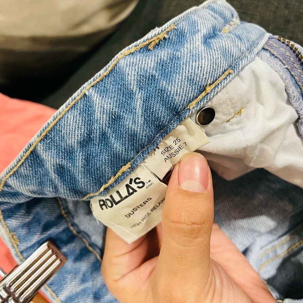 ROLLA'S Light Blue High Rise Women's Jeans - Picture 8 of 8